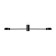 Freya FR5363CL-02B1 TACTIC, 680x80x90 mm ceiling lamp, GX53, 2x16W, black color