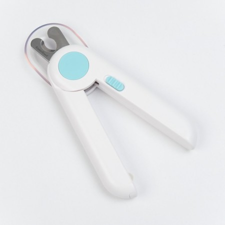 Animal claws with LED flashlight and nail file, blue-3