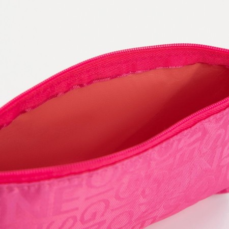 Cosmetic bag, lightning department, raspberry color-2