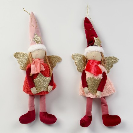 Suspension doll "Angel", species mix, red color-3