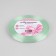 Satin tape, 6 mm × 23 ± 1 m, pale green # 50 color