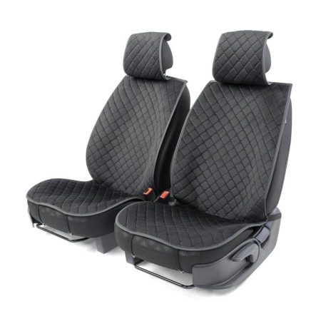 Front seats Car Performance, 2 pcs, alcantara, rhombus, black
