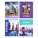 Notebook 48 sheets in the City Dream line, cover coated cardboard, offset unit, mix