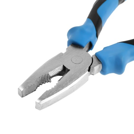 Plask -hugs combined tundra, steel 45, nickelized, 2k handles, 180 mm-3