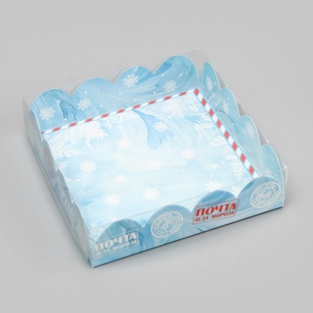 Bearbox, confectionery packaging, "Magic New Year!" 12 x 12 x 3, New Year-1
