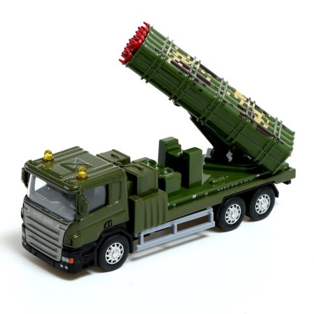 Metal “Army” truck, inertia, mix-3