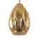 Lamp Bayerlux "Tosso" E27 40W gold 15x15x26-126 cm