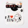 Bibslate for feeding "I love to eat" waterproof on Velcro, with a pocket
