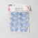 Knitted elements "Two -color butterflies", 5 × 4 cm, 10 pcs, blue/white color