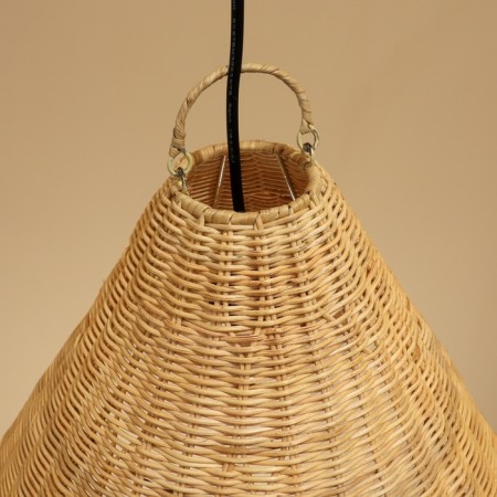 Ceiling Lamp from Rotan "Angga", 1 × 120 W, E27, 30 × 30 × 40 cm-3