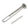 TEN "Itetan" RF64, 1.3 kW, terminal terminals, l = 295 mm, with anode M4