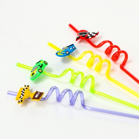 Tubes for the cocktail "Cars", set 4 pcs.-2