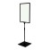 Frame with an integrated T-holder PFT-A4, black color