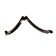 Banana for hair "Classic" straight, 12 cm, black