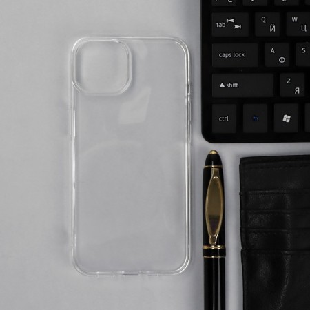 Krutoff cover, for iPhone 14, silicone, transparent