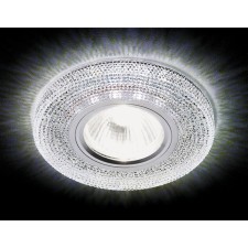Ambrella Light Lumber built -in LED, G5.3, 3W, Chrome Color, D = 65 mm