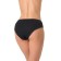 Panties female slips, black color, size 46 (m)