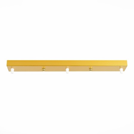 Ceiling fastening for 3 lamps (rectangular) ST LUCE. SL001.213.03. SL001, 50x6 cm, golden color