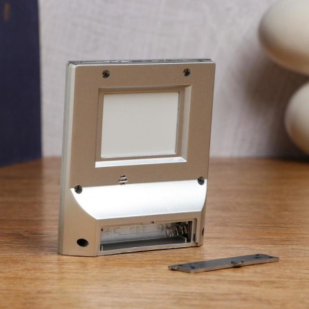Clock - electronic altair alarm clock, 7.5 x 9 cm, aaa-2