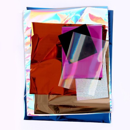 A set of creative creativity "Flooding with color foil. Bear ", Foil Art series-2