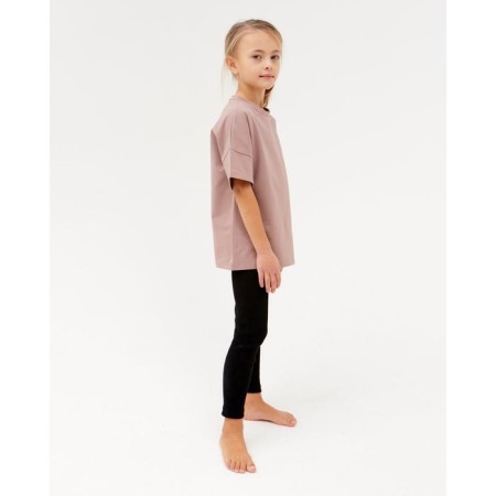 Лосины для девочки MINAKU: Casual Collection KIDS цвет чёрный, рост 122-1