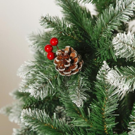 Christmas tree "hooks with berries" metal stand, 180 cm d of the lower tier 117 cm 780 branches-1