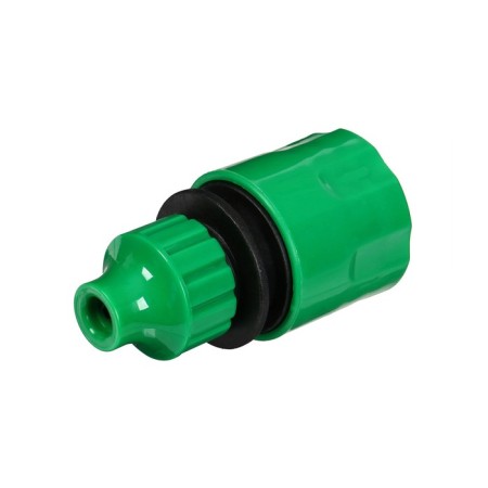 Connector for a drip tube, 6 mm, fast -fast connection, plastic, Greengo