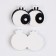 The eyes are wooden, set 40 pcs., Size 1 pc. - 2 × 1.1 cm