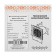 Exhaust fan "Cosmetic" B100, D = 100 mm, 10 W, 40 dB, 105 m³/h, without a switch