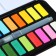Watercolor paints, in cuvettes, with a brush, 24 colors