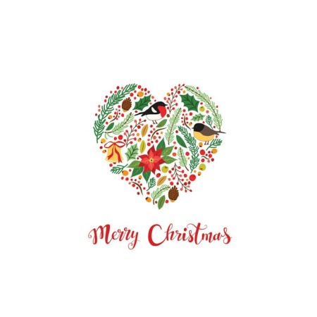 Pillow Golk "New Year's heart, decorative, size 16x45 cm-1