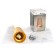 Ceiling light Feron ML185, IP20, GU10, 35 W, 70x70x110 mm, color gold
