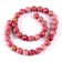 Beads made of natural stone "Rodonite" set of 36 pcs., Size 1 pc. - 10 mm