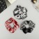 Hair elastic band "Orbit" Galant ornament, 10 cm, mix