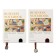 Deliciper of Leduced A6+, 116 sheets in a cage, PVC light cover, tinted cut, mix