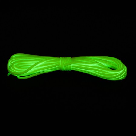 Paracord glowing in the dark "Master K." 4 mm, 10 m, yellow-3