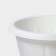 Street Kashpo "Palmyra", 10 l, white color