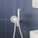 MILARDO RORA RORWTR08 bideter, with a hygienic shower, built -in, white