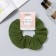 Hair elastic band "Orbit" Classics, 12 cm, green