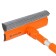AIRLINE glass washing brush, with telescopic pen, foam rubber and seating, 50-75 cm
