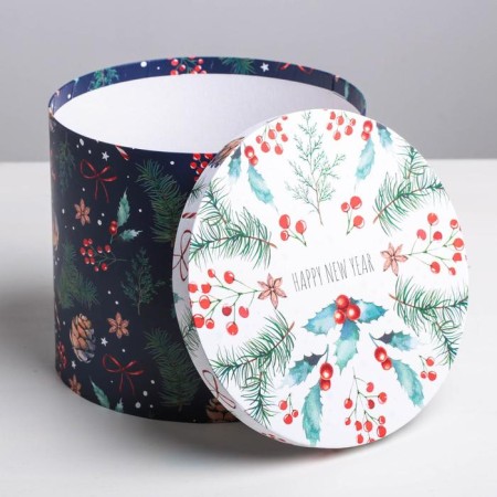 A set of gift boxes 5 in 1 "European", 13 x 14–19.5 x 22 cm, New Year-5