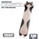Skill of a soft toy "cat", 130 cm, black color