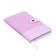 PROVING PROMMAN NOTED, 80 sheets, 100x170 mm, Devente.tailor, solid cover to leatherette with foam, snapshot, lies, block 70%, lilac