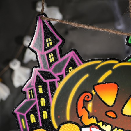 Suspension "Pumpkin for Halloween", 0.5x25x26 cm-3