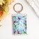 Keychain "March 8. Butterfly in colors" Plastic, 3.5x5 cm