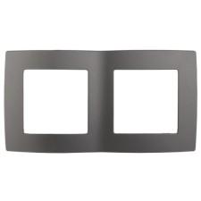 The frame for the circuit breaker for 2 posts, era12, graphite