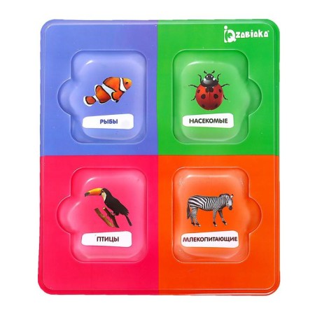 Sorter "Study the Animal World" with Doman's cards-2