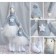 Tilda doll “Home Bunnies Vary and Barry”, sewing set, 15.6 × 22.4 × 5.2 cm