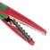Scissors embossed colored handles, set 12 pcs mix