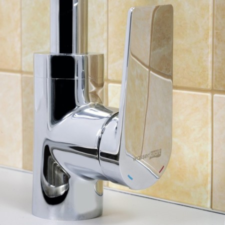 Kitchen mixer Wasserkraft Lopau 3207, single -leaf, spill 173 mm, chrome-1